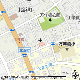 北海道函館市北浜町2-3周辺の地図