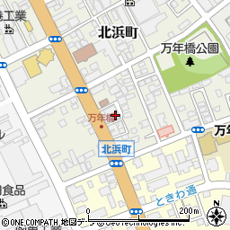 北海道函館市北浜町2-14周辺の地図