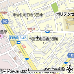 レインボー薬局　日吉店周辺の地図