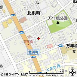 北海道函館市北浜町2周辺の地図