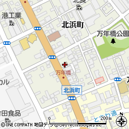 北海道函館市北浜町2-16周辺の地図