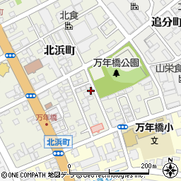 北海道函館市北浜町2-31周辺の地図