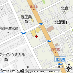 北海道函館市北浜町4周辺の地図