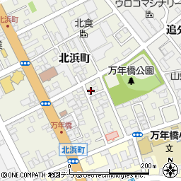 北海道函館市北浜町2-29周辺の地図