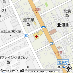 北海道函館市北浜町4-20周辺の地図