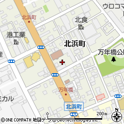 北海道函館市北浜町5-11周辺の地図