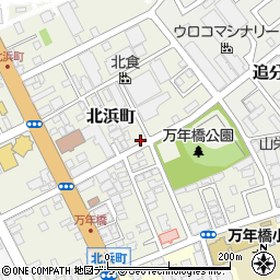 北海道函館市北浜町5-1周辺の地図