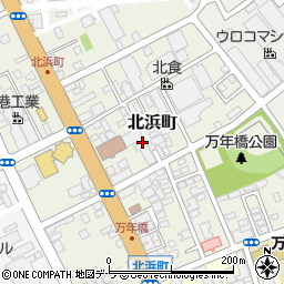 北海道函館市北浜町5-12周辺の地図