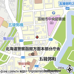 株式会社林組　函館出張所周辺の地図