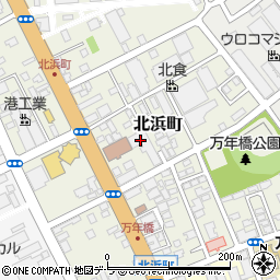 北海道函館市北浜町5周辺の地図