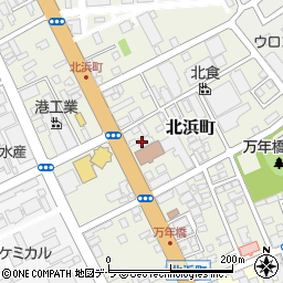 北海道函館市北浜町5-14周辺の地図
