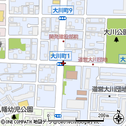 大川町２周辺の地図