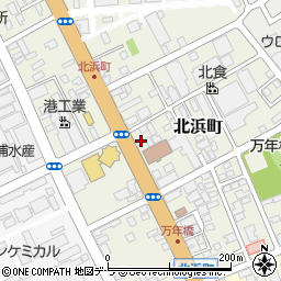 北海道函館市北浜町5-15周辺の地図