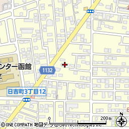 南北海道ヤクルト販売株式会社　日吉センター周辺の地図