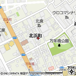 北海道函館市北浜町5-30周辺の地図