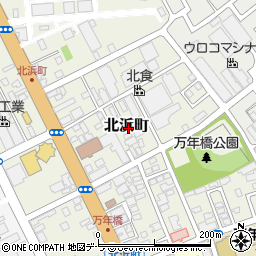 北海道函館市北浜町5-23周辺の地図