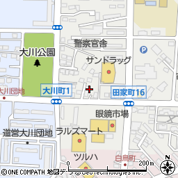 田家町きらら歯科クリニック周辺の地図