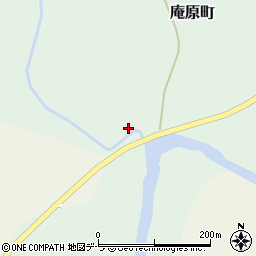 北海道函館市庵原町161周辺の地図