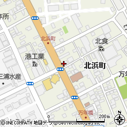 北海道函館市北浜町7-17周辺の地図