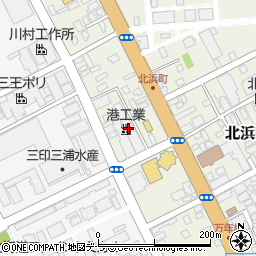 北海道函館市北浜町8-4周辺の地図