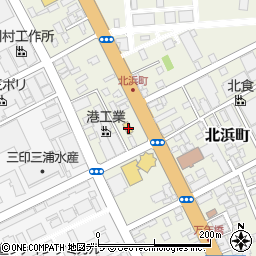 北海道函館市北浜町8-1周辺の地図