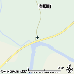 北海道函館市庵原町155-2周辺の地図