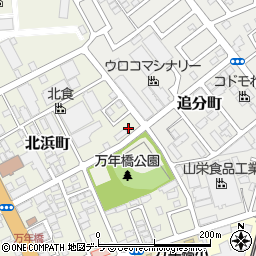 北海道函館市北浜町6-2周辺の地図