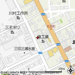 北海道函館市北浜町8-13周辺の地図