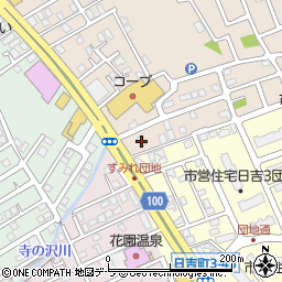 株式会社エンパイアー　函館支店山の手生協店周辺の地図