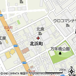 北海道函館市北浜町5-28周辺の地図