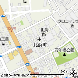 北海道函館市北浜町5-24周辺の地図