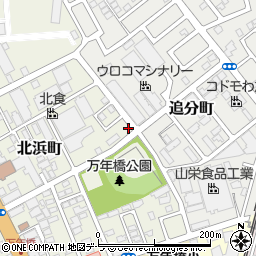北海道函館市北浜町6-1周辺の地図