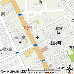 北海道函館市北浜町7-18周辺の地図