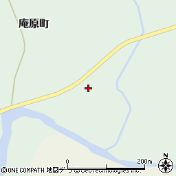 北海道函館市庵原町82周辺の地図