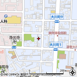北海道イシダ株式会社　函館営業所周辺の地図