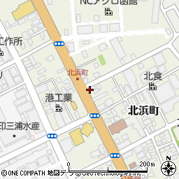 北海道函館市北浜町7-20周辺の地図