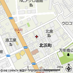 北海道函館市北浜町7-12周辺の地図