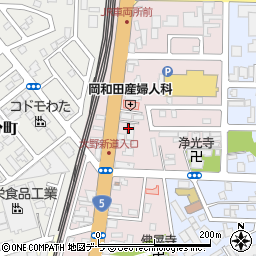 タケヤ刷子工業株式会社函館営業所周辺の地図