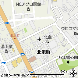 北海道函館市北浜町7周辺の地図