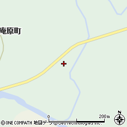 北海道函館市庵原町89周辺の地図