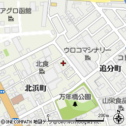 北海道函館市北浜町6-24周辺の地図