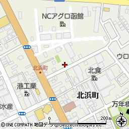 北海道函館市北浜町9-12周辺の地図