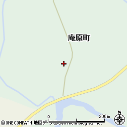 北海道函館市庵原町162周辺の地図