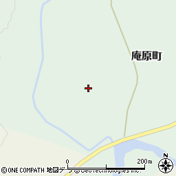 北海道函館市庵原町163-1周辺の地図