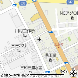 北海道函館市北浜町8-21周辺の地図
