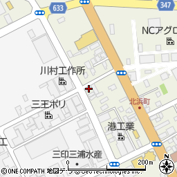 北海道函館市北浜町8-19周辺の地図