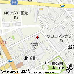 北海道函館市北浜町7-5周辺の地図