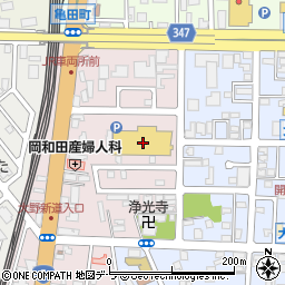 北海道銀行ジャンボイエロー亀田店 ＡＴＭ周辺の地図