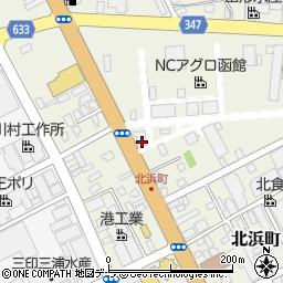 北海道函館市北浜町9-23周辺の地図