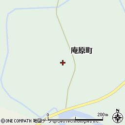 北海道函館市庵原町163周辺の地図